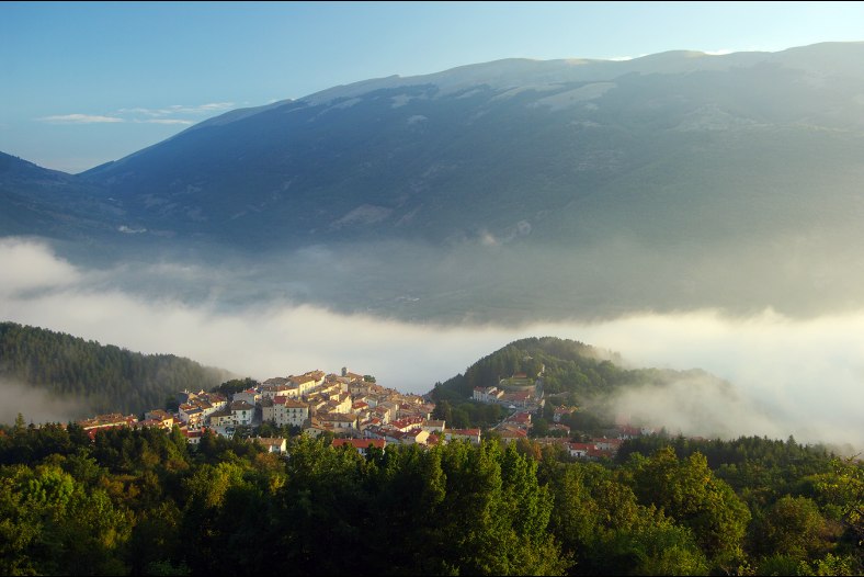 Civitella in the morning